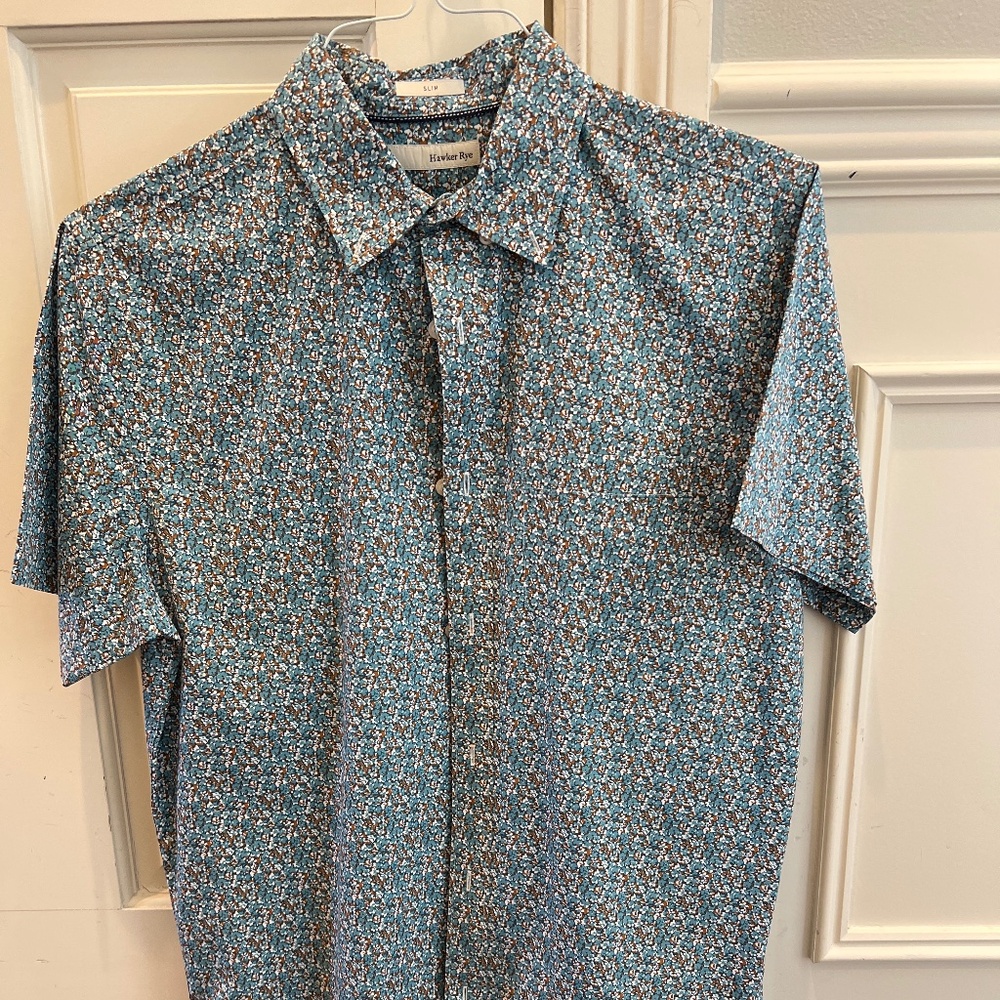 Lightweight Slim Hawker Rye Men’s Shirt